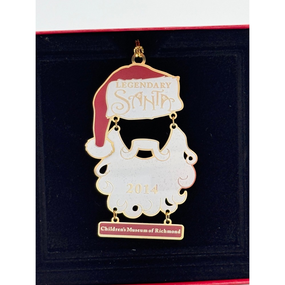 Legendary Santa 2014 Ornament Children's Museum of Richmond Miller Rhoads Boxed